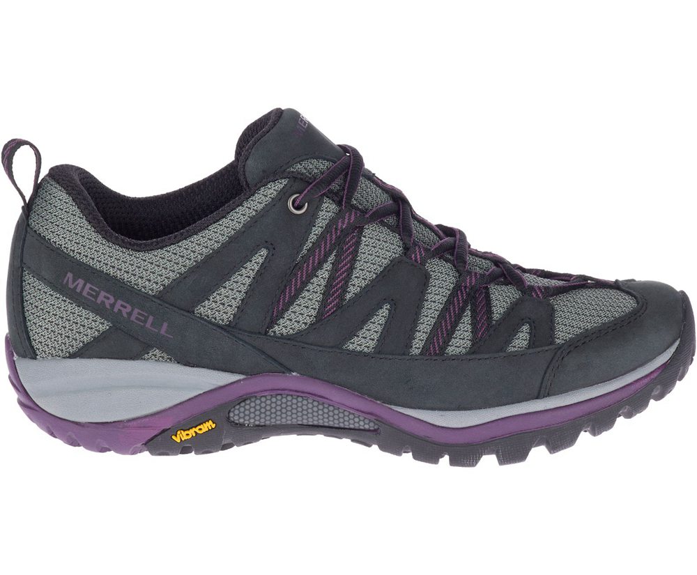 Buty Trekkingowe Merrell Damskie Czarne - Siren Sport 3 - 603219-EVD